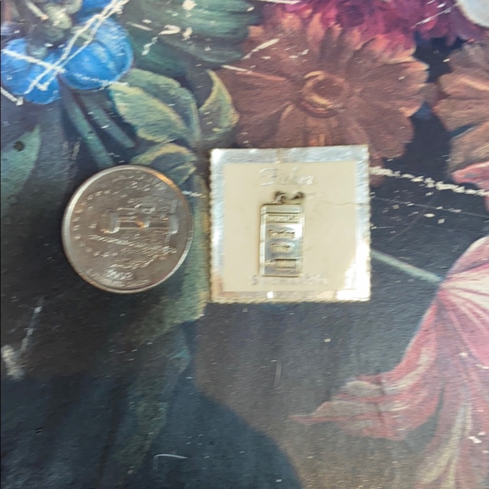 Fisher Silver ‘Silver Bar’ Charm NWT - Picture 2 of 5